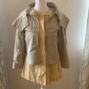 Tan / Butter Yellow 3-in-1 Spring Jacket
